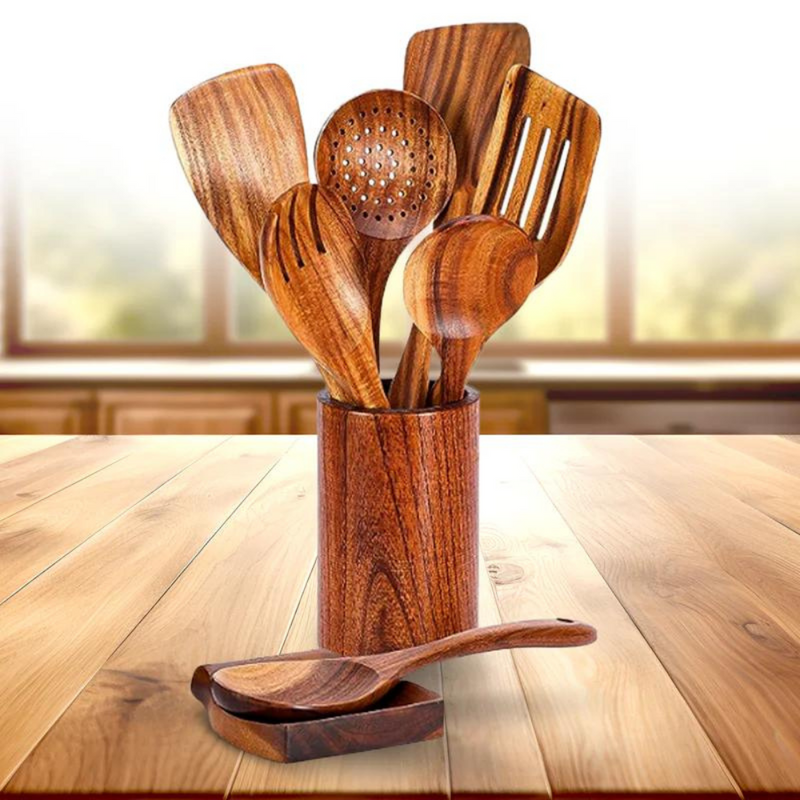 Wooden Utensil Set