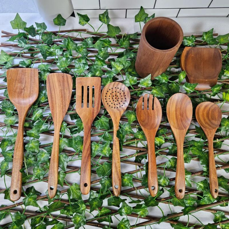 Wooden Utensil Set