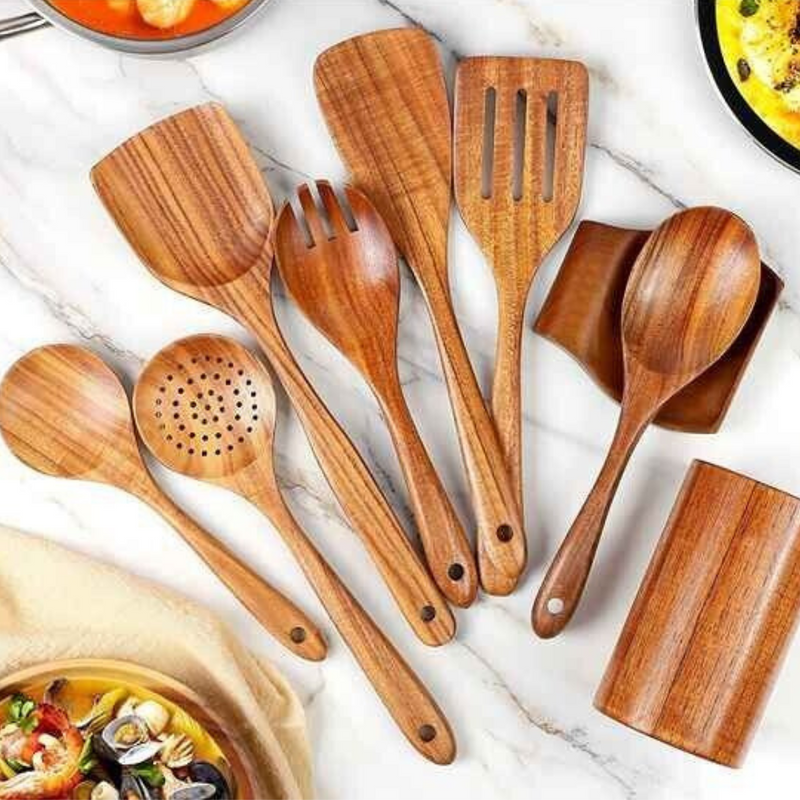 Wooden Utensil Set